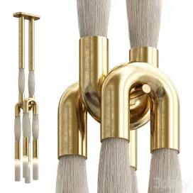 Apparatus Horsehair Pendant Light